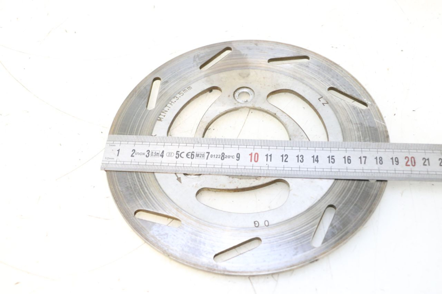 photo de FRONT BRAKE DISC PIAGGIO TYPHOON 50 (2000 - 2009) - Zoom on usage condition