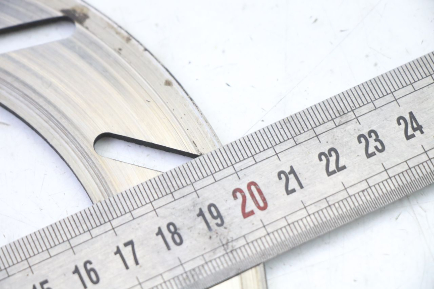 photo de FRONT BRAKE DISC PEUGEOT VIVACITY NEW 2T 50 (2008 - 2017) - Technical close-up