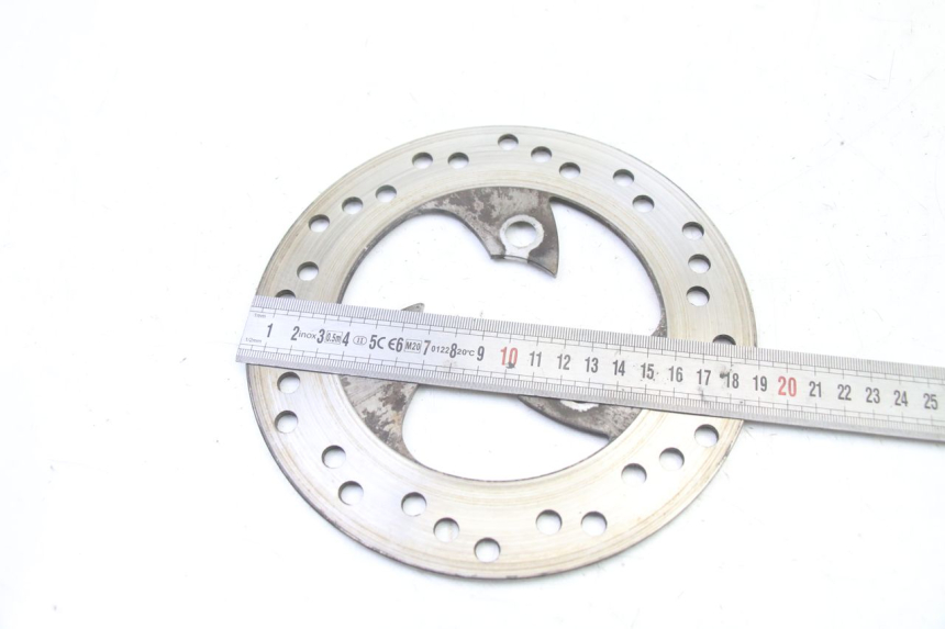 photo de FRONT BRAKE DISC PEUGEOT VIVACITY 50 (2004 - 2009) - Zoom on usage condition