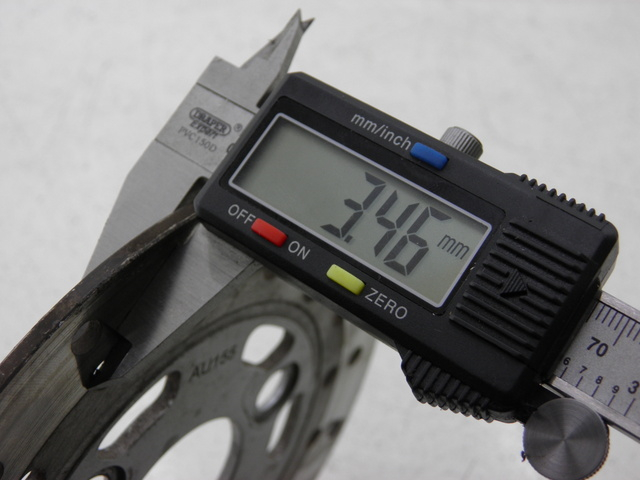 photo de FRONT BRAKE DISC ZNEN ZN50QT-Q 50 (2010 - 2012) - Component detail