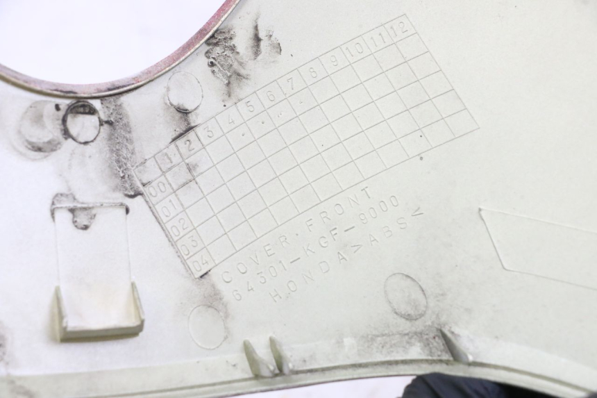 photo de UPPER FRONT FAIRING HONDA NES AROBASE 125 (2000 - 2003) - Zoom on usage condition