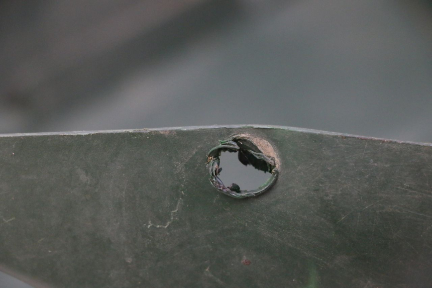 photo de RIGHT FRONT FAIRING YAMAHA YFM GRIZZLY 550 (2008 - 2015) - Zoom on usage condition