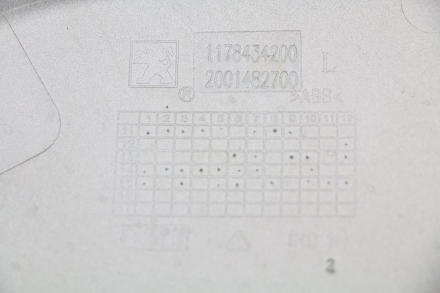 photo de LEFT FRONT FAIRING PEUGEOT CITYSTAR 50 (2013 - 2017) - Markings and original references