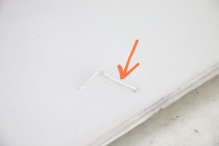 photo de LEFT FRONT FAIRING PEUGEOT CITYSTAR 50 (2013 - 2017) - Markings and original references