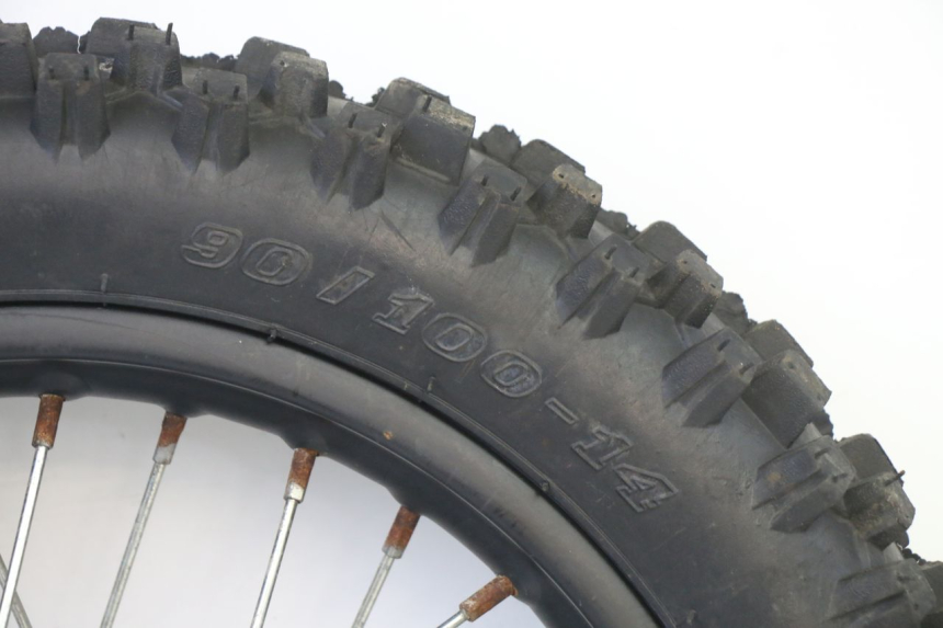photo de REAR RIM AND TIRE ORION DIRT BIKE 125 - Distinctive features