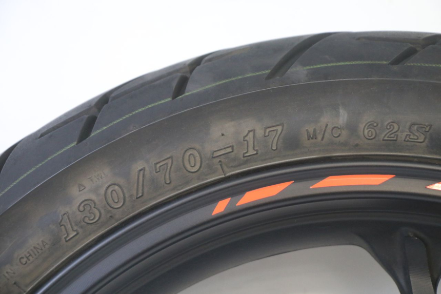 photo de REAR RIM AND TIRE KIDEN KD125-G 125 (2018 - 2022) - Distinctive features