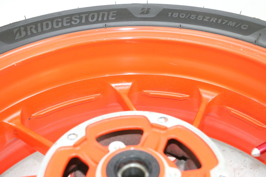 photo de REAR RIM AND TIRE YAMAHA MT-07 MT07 ABS 700 (2018 - 2020) - Fixing points details