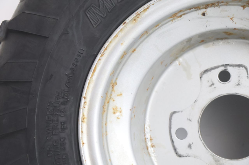 photo de REAR RIM AND TIRE KYMCO MXU R 250 (2004 - 2010) - Distinctive features