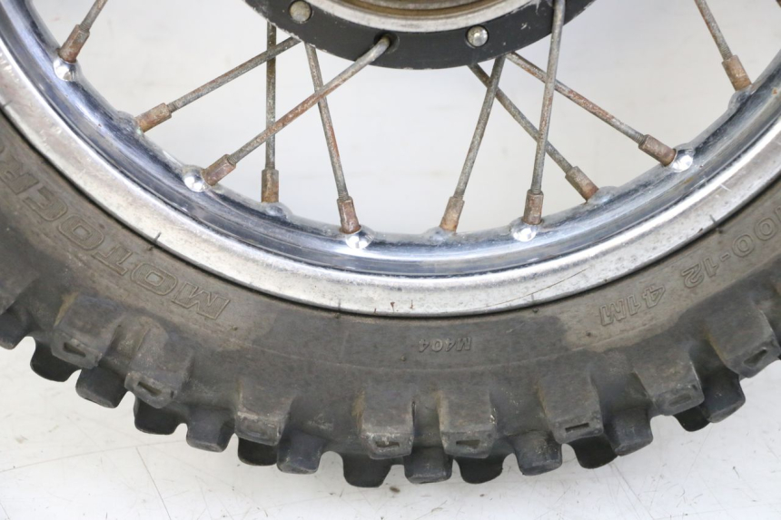 photo de REAR RIM AND TIRE YAMAHA PW 80 (1983 - 2014) - Detailed visual inspection