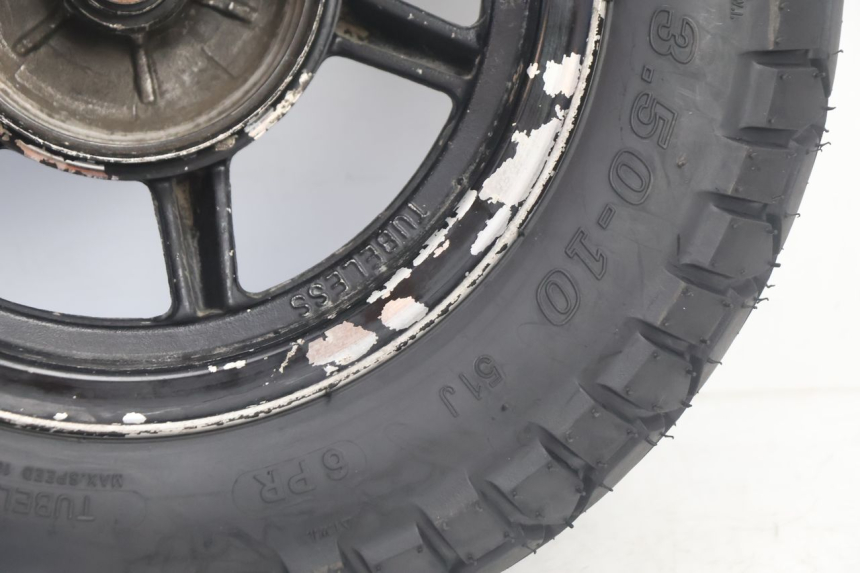 photo de REAR RIM AND TIRE TNT MOTOR ROMA 10' 2T 50 (2011 - 2018) - Supplementary product photo