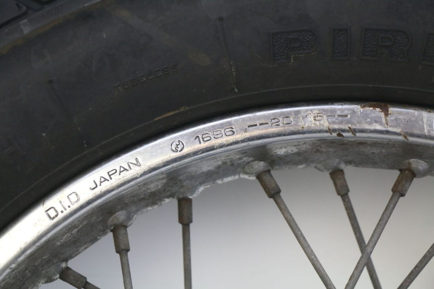 photo de REAR WHEEL RIM YAMAHA SR 125 (1982 - 2003) - Surface and material condition