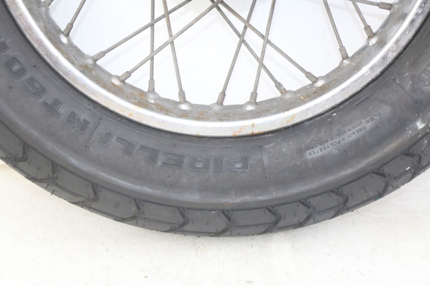 photo de REAR WHEEL RIM YAMAHA SR 125 (1982 - 2003) - Markings and original references