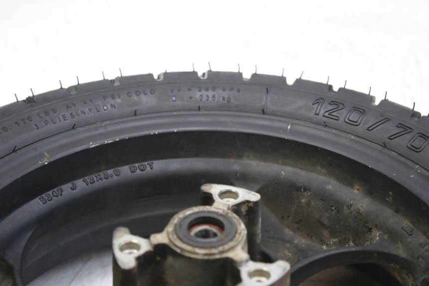 photo de FRONT WHEEL RIM KYMCO AGILITY 4T 50 (2005 - 2018) - Checked used part