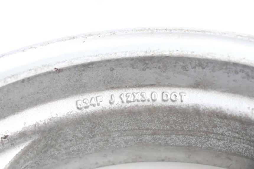photo de FRONT WHEEL RIM KYMCO AGILITY 4T 50 (2005 - 2018) - Focus on structure