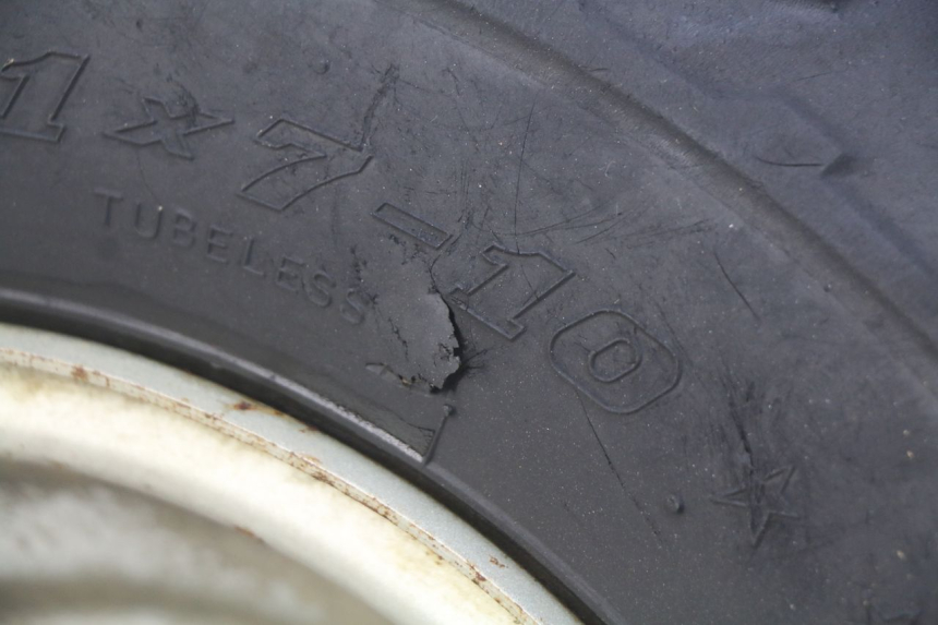 photo de FRONT WHEEL RIM YAMAHA BLASTER 200 (2003 - 2007) - Detailed visual inspection