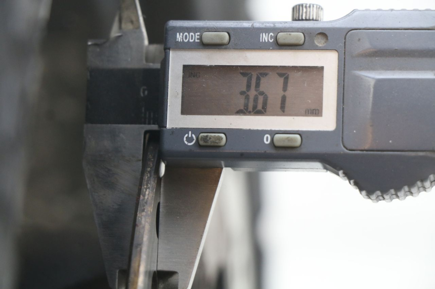 photo de FRONT WHEEL RIM TNT MOTOR OTTO 2T 50 (2012 - 2018) - Zoom on usage condition