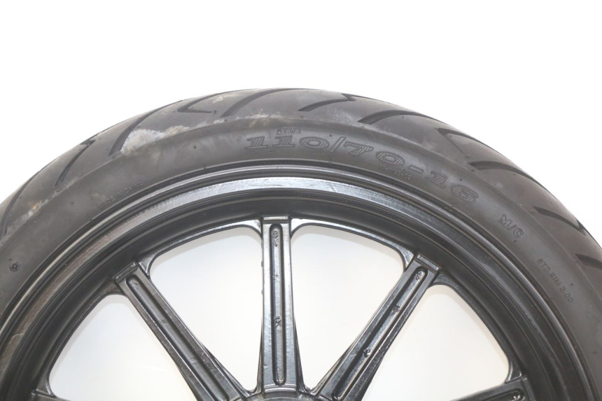 photo de FRONT WHEEL RIM YAMASAKI RAPTOR 50 (2013 - 2018) - Detailed visual inspection