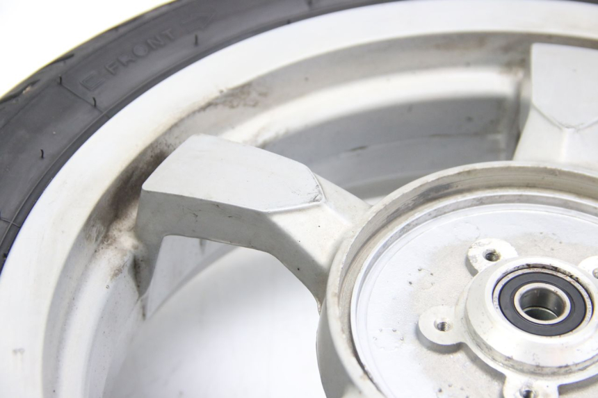 photo de FRONT WHEEL RIM PEUGEOT SATELIS COMPRESSOR K15 125 (2006 - 2009) - Markings and original references