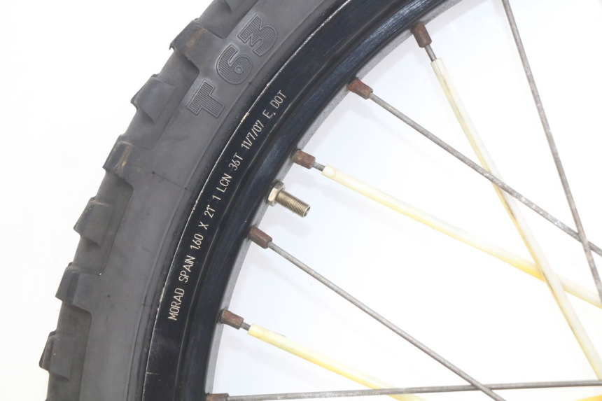 photo de FRONT WHEEL RIM PEUGEOT XP6 50 (2006 - 2011) - Checked used part