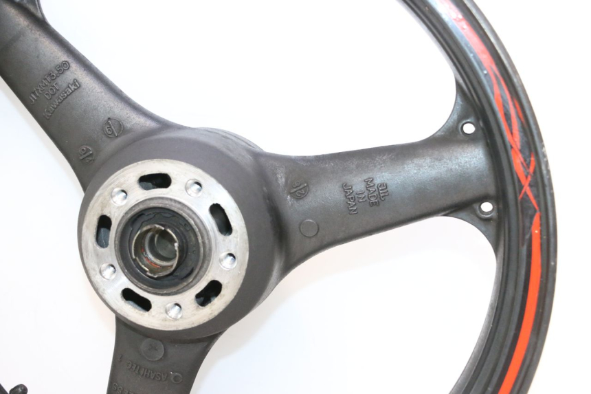 photo de FRONT WHEEL RIM KAWASAKI ZX-6R ZX6R 600 (1995 - 1997) - Checked used part