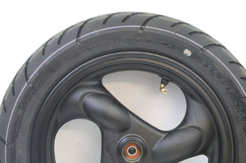 photo de FRONT RIM AND TIRE KYMCO AGILITY 4T 50 (2005 - 2018) - Zoom on usage condition