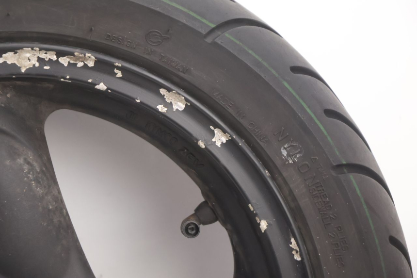 photo de FRONT RIM AND TIRE KYMCO AGILITY 4T 50 (2005 - 2018) - Technical close-up