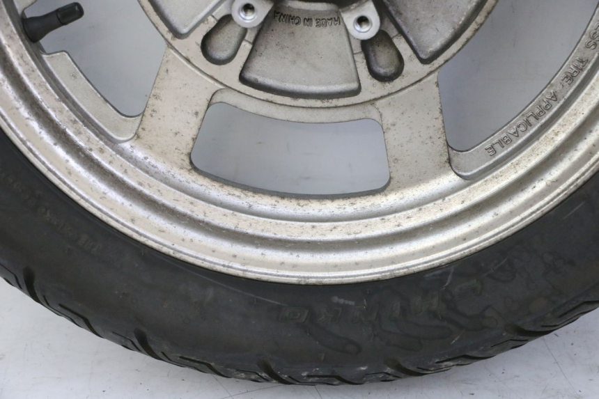 photo de FRONT RIM AND TIRE HYOSUNG GV AQUILA 125 (2000 - 2009) - Checked used part