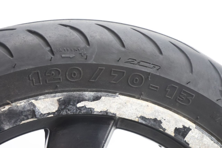 photo de FRONT RIM AND TIRE PEUGEOT CITYSTAR 2T 50 (2018 - 2021) - Used quality zoom