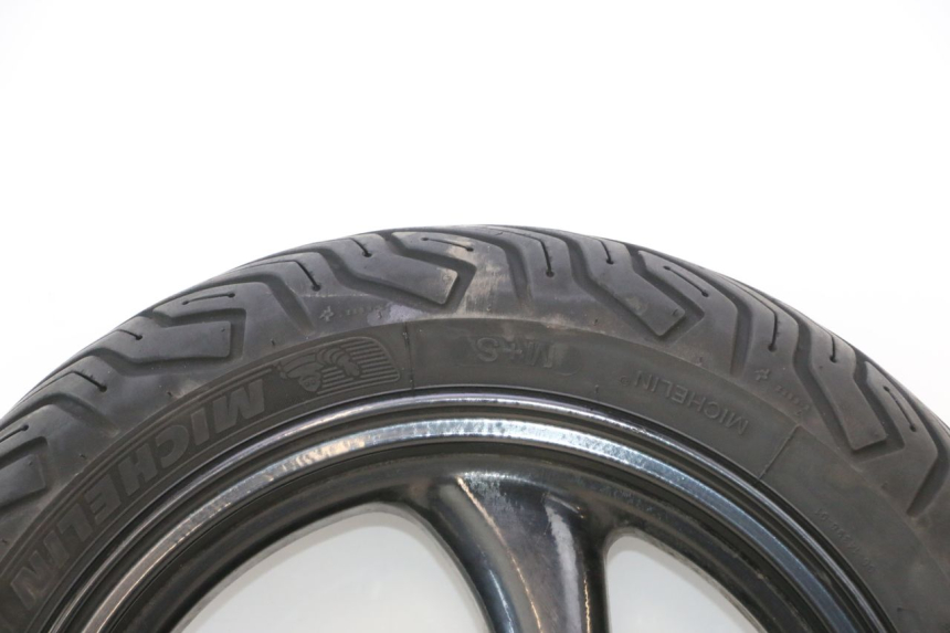 photo de FRONT RIM AND TIRE PEUGEOT ELYSTAR 50 (2002 - 2014) - Detailed visual inspection