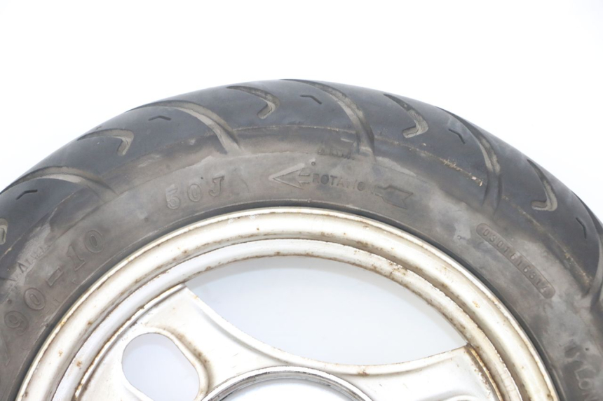 photo de FRONT RIM AND TIRE PEUGEOT LUDIX ONE 50 (2005 - 2008) - Additional view of the item