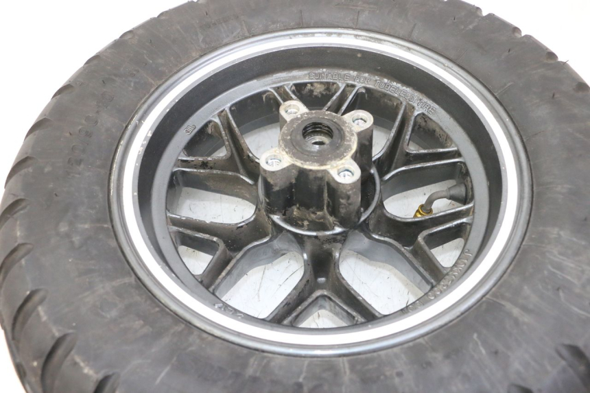 photo de FRONT RIM AND TIRE MBK BOOSTER SPIRIT NAKED 50 (2004 - 2017) - Zoom on usage condition