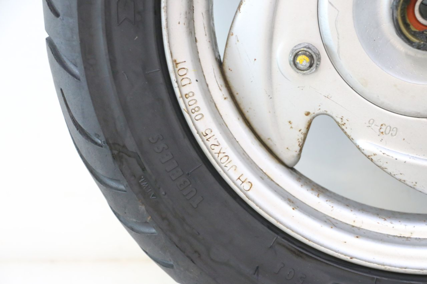 photo de FRONT RIM AND TIRE SYM MIO 50 (2005 - 2010) - Detailed visual inspection