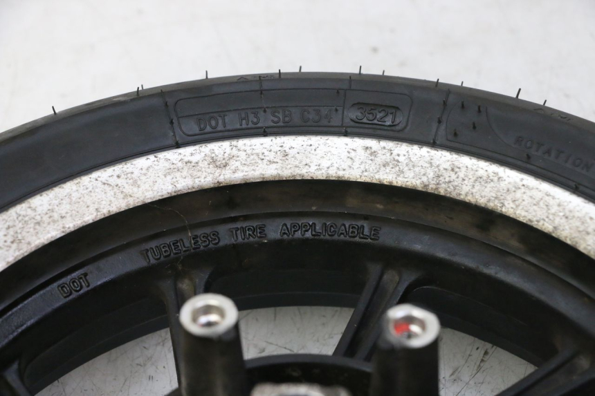 photo de FRONT RIM AND TIRE KYMCO LIKE 4T 50 (2019 - 2025) - Additional view of the item