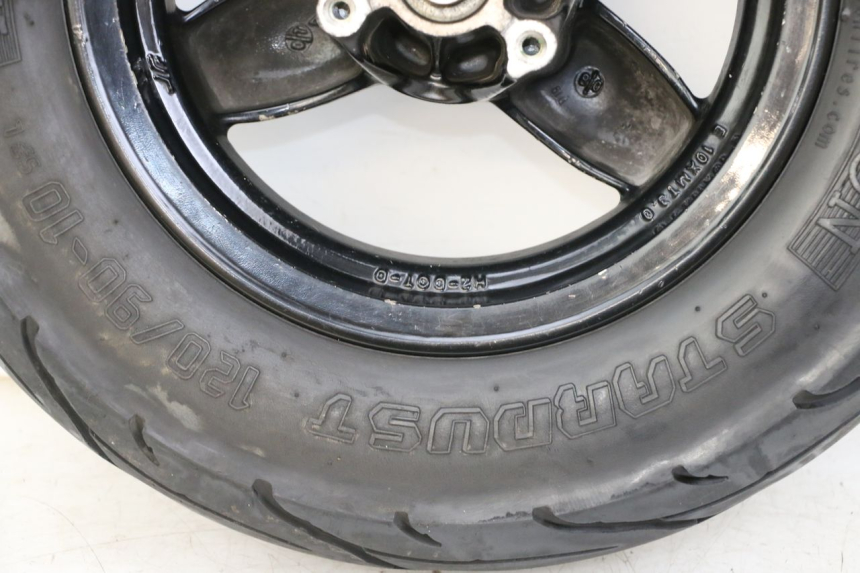 photo de FRONT RIM AND TIRE PEUGEOT TKR TREKKER FURIOUS 50 (2005 - 2014) - Product overview