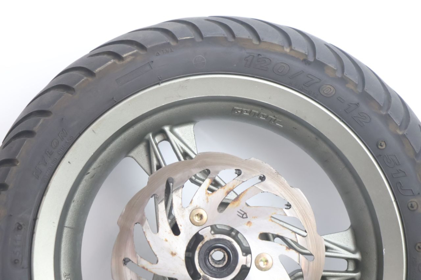 photo de FRONT RIM AND TIRE RIDE SLASH 2T 50 (2012 - 2014) - Component detail