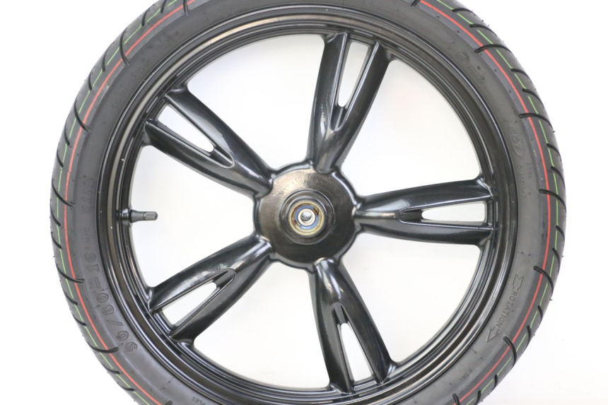 photo de FRONT RIM AND TIRE PEUGEOT TWEET 4T 50 (2023 - 2025) - Supplementary product photo