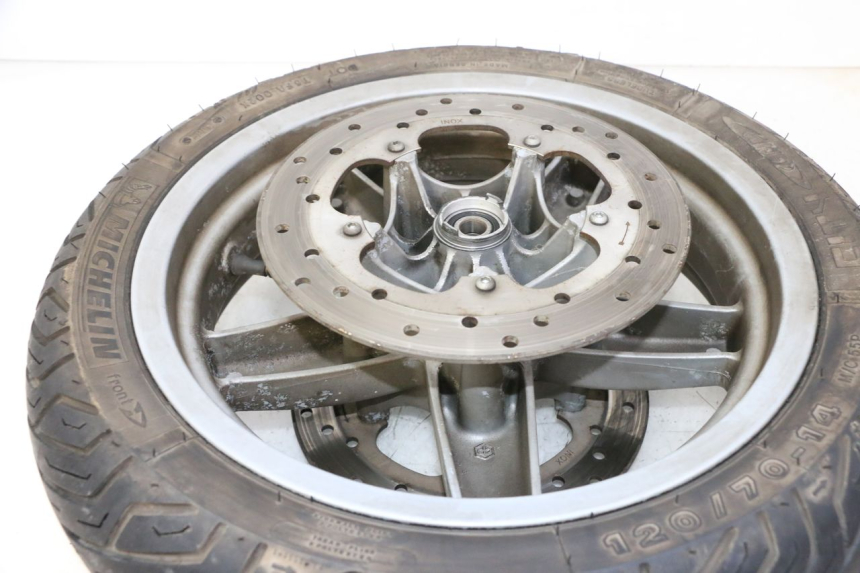 photo de FRONT RIM AND TIRE PIAGGIO X9 EVOLUTION 125 (2003 - 2007) - Checked used part