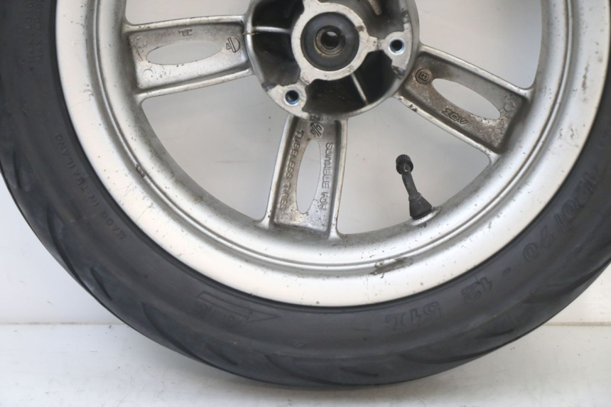 photo de FRONT RIM AND TIRE YAMAHA NEOS NEO'S 4T 50 (2008 - 2016) - Checked used part