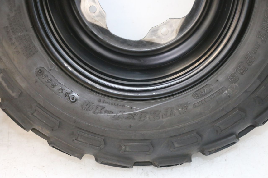 photo de FRONT RIM AND TIRE YAMAHA YFM R RAPTOR 250 (2008 - 2014) - Detailed visual inspection