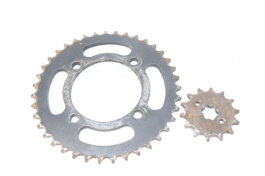 photo de CHAIN KIT LONCIN DIRT BIKE 125 - Technical close-up