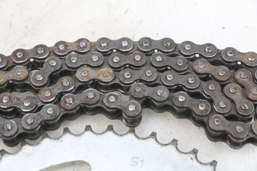 photo de CHAIN KIT KAWASAKI KX L 85 (2022 - 2024) - Zoom on usage condition