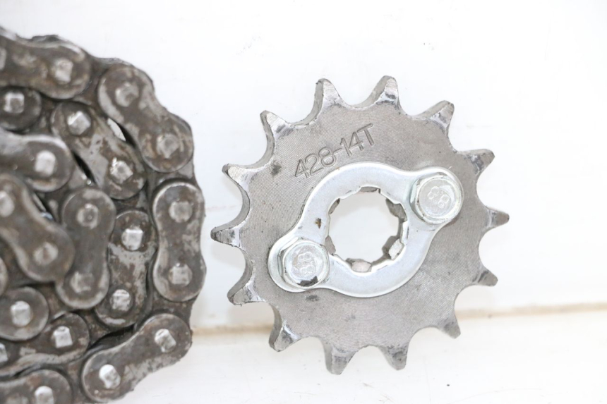 photo de CHAIN SPROCKET KIT APOLLO RFZ 125 - Surface and material condition