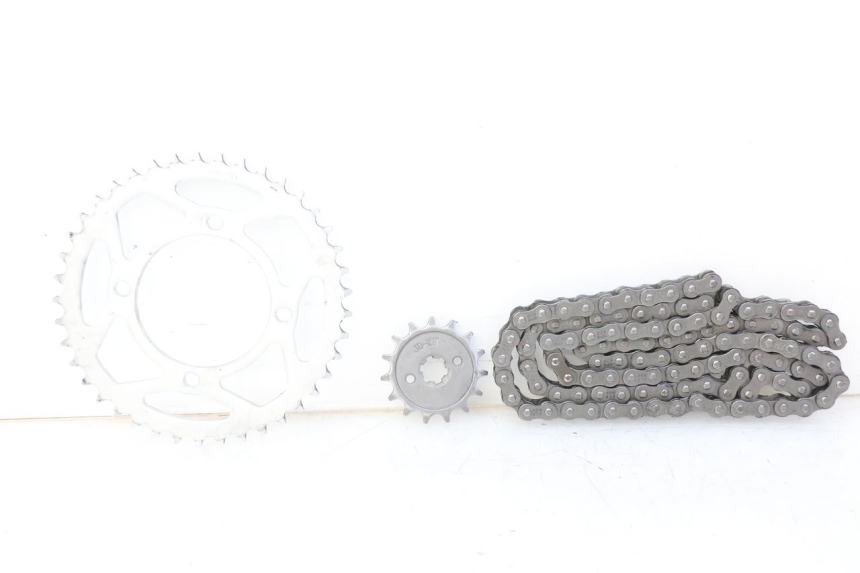 photo de CHAIN SPROCKET KIT APOLLO RFZ 125 - Checked used part