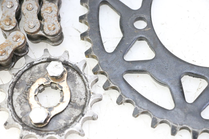 photo de CHAIN SPROCKET KIT APOLLO RFZ 125 - Zoom on usage condition
