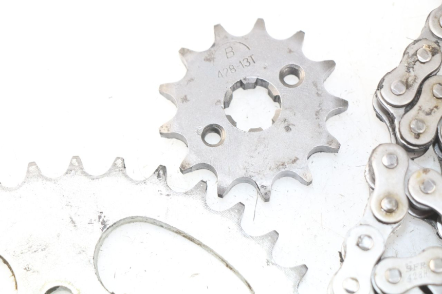 photo de CHAIN SPROCKET KIT ORION SPORTRAX 125 - Zoom on usage condition