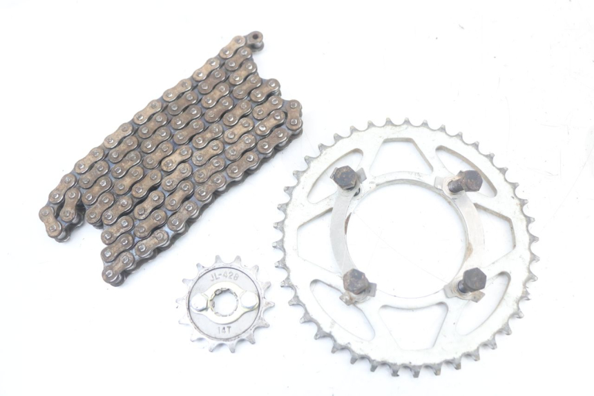 photo de CHAIN SPROCKET KIT NITRO MOTORS THUNDER 125 - Zoom on usage condition