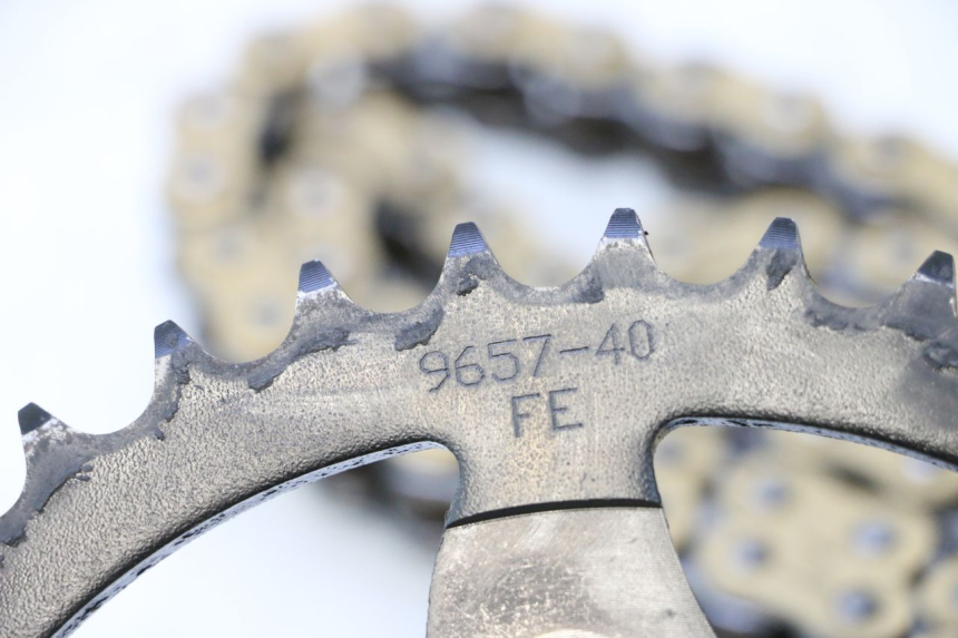 photo de CHAIN SPROCKET KIT KAWASAKI ZX-6R ZX6R 600 (2000 - 2002) - Component detail