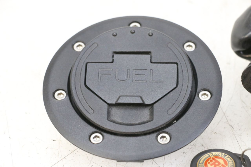 photo de LOCK SET KEY ROYAL ENFIELD SCRAM 411 (2022 - 2024) - Checked used part