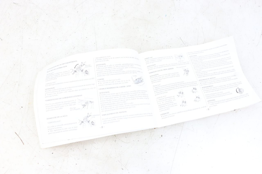 photo de USER MANUAL DAELIM A-FOUR 2T 50 (2005 - 2012) - Component detail