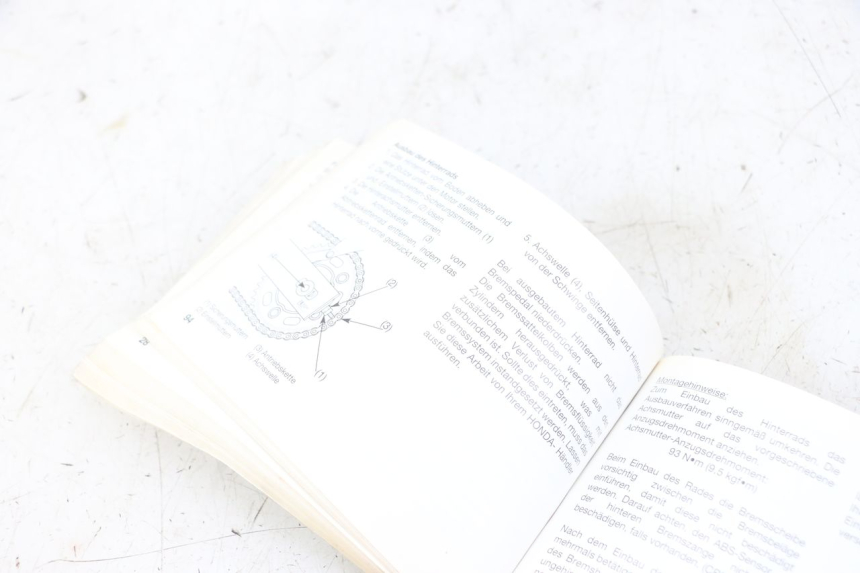 photo de USER MANUAL HONDA CBF 500 (2004 - 2007) - Alternative perspective